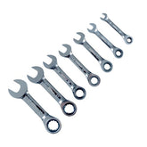SUPATOOLCombination Stubby Gear Spanner Set 7 Piece | S030007